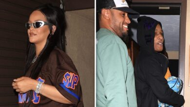 Rihanna and A$AP Rocky Hit the Recording Studio