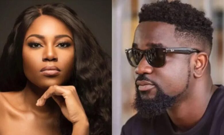 Yvonne Nelson reacts as Sarkodie claims he kicked against aborting baby